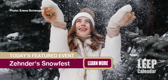 No Image found . This Image is about the event Zehnder's Snowfest (US-MI): January 29 - February 2. Click on the event name to see the event detail.